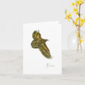 Golden Eagle Note Kaart (Gele Bloem)
