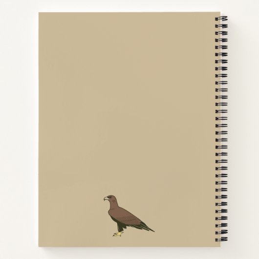 Golden Eagle Notitieboek (Achterkant)