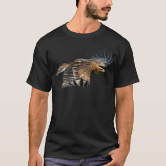 Golden Eagle op de vleugel T-shirt