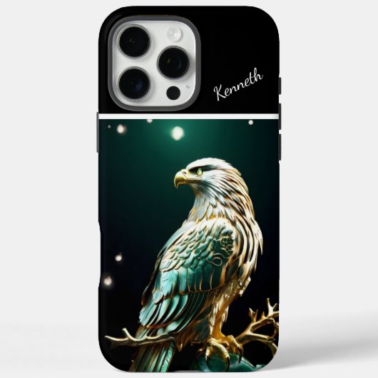 Golden Eagle Perches Case-Mate iPhone Case (Achterkant)