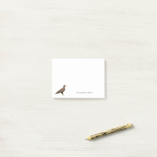 Golden Eagle Post-it® Notes (Op bureau)