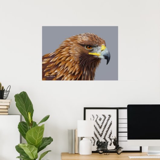 Golden Eagle Poster (Thuiskantoor)