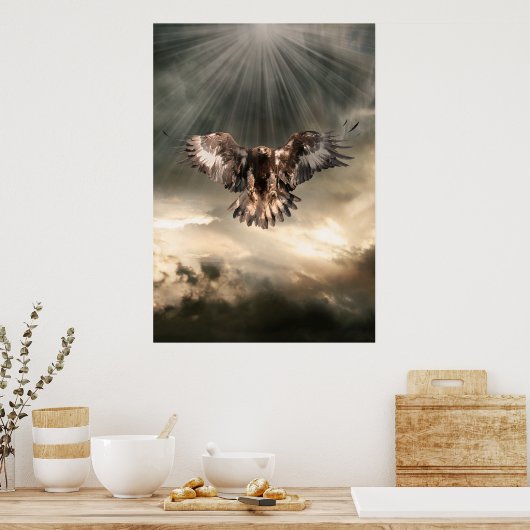 Golden Eagle Poster (Keuken)