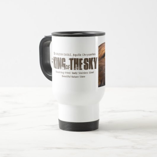 Golden Eagle Reisbeker (Voorkant links)