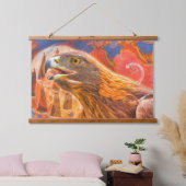 GOLDEN EAGLE Roept alle Kachina's Hangend Wandkleed (Slaapkamer)