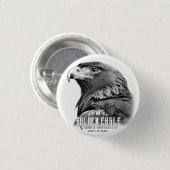 Golden Eagle Ronde Button 3,2 Cm (Voorkant /achterkant)