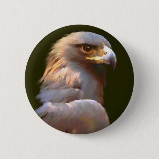 Golden Eagle Ronde Button 5,7 Cm (Voorkant)