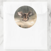 Golden Eagle Ronde Sticker (Tas)