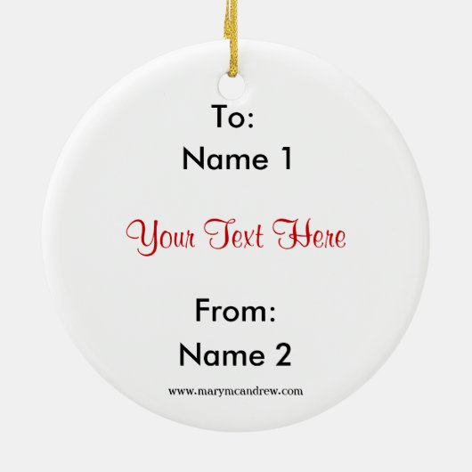 "Golden Eagle" schilderij van waterverf Keramisch Ornament (Achterkant)