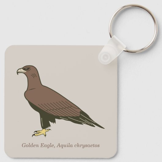 Golden Eagle Sleutelhanger (Achterkant)