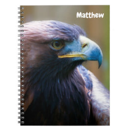 Golden Eagle Spiral notitieboek