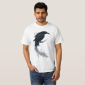Golden Eagle T-shirt, Eagle shirt, Vliegende Vogel T-shirt (Voorkant volledig)