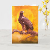Golden Eagle THE GOLDEN ONE Kaart (Gele Bloem)