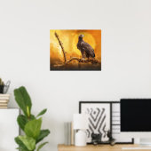 Golden Eagle THE GOLDEN ONE Poster (Thuiskantoor)
