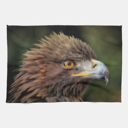 Golden eagle theedoek (Horizontaal)
