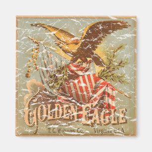 Golden Eagle Tobacco 1900 - in nood Magneet