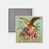 Golden Eagle Tobacco 1900 Magneet (Voorkant / Achterkant)