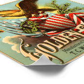 Golden Eagle Tobacco 1900 Poster (Hoek)