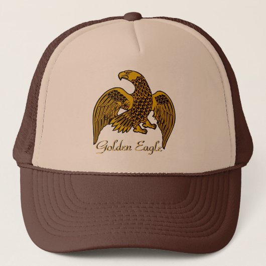 Golden Eagle Trucker Hat Pet (Voorkant)