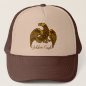 Golden Eagle Trucker Hat Trucker Pet (Voorkant)