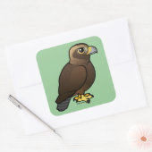 Golden Eagle Vierkante Sticker (Envelop)