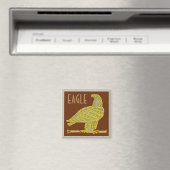 Golden Eagle, voeg tekst Magnet toe (Insitu (Vaatwasser))
