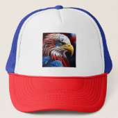 Golden Eagle Vrouw volledige rits Trucker Pet (Voorkant)