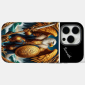 Golden Eagle Warrior Case-Mate iPhone Case (Achterkant (horizontaal))