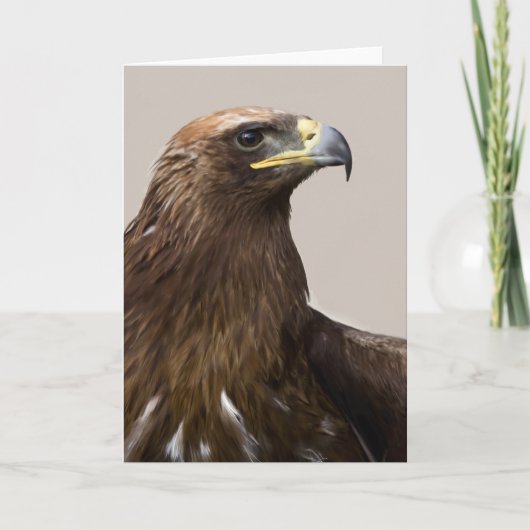 Golden Eagle-wenskaart Kaart (Voorkant)