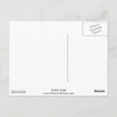 Golden Eagle Wildlife Briefkaart (Achterkant)