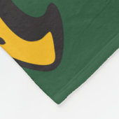 Golden Eagles Fleece Deken | Glen Ellyn Voetbal (Hoek)