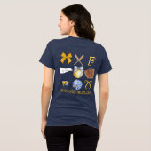 Golden Eagles Softball Spirit Shirt  (Achterkant volledig)