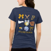 Golden Eagles Softball Spirit Shirt  (Achterkant)