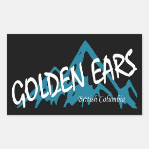 Golden Ears Provincial Park-bergen Rechthoekige Sticker