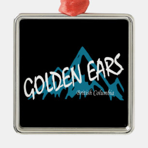 Golden Ears Provinciale Park Bergen Metalen Ornament