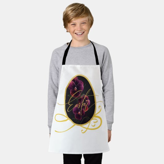 Golden Easter Egg and Elegant Iris Schort (Gedragen)