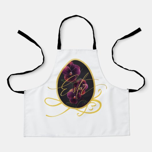 Golden Easter Egg and Elegant Iris Schort (Voorkant)