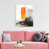 Golden Eclipse Canvas Afdruk (Insitu (Woonkamer))