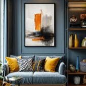 Golden Eclipse Canvas Afdruk