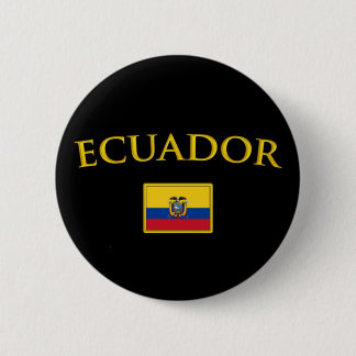 Golden Ecuador Ronde Button 5,7 Cm