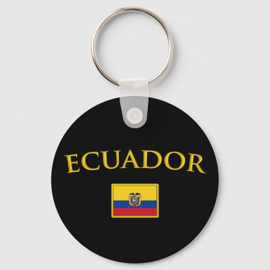 Golden Ecuador Sleutelhanger (Voorkant)