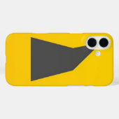 Golden Edge Abstract Hoesje (Achterkant (horizontaal))