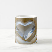 Golden-Edged Purity Crystal Rose Mug Koffiemok (Center)
