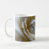 Golden-Edged Purity Crystal Rose Mug Koffiemok (Links)