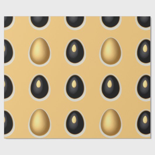 Golden Egg Wrapping Paper Cadeaupapier (Vlak)