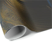 Golden Egyptian Chihuahua Guard Cadeaupapier (Rol Hoek)