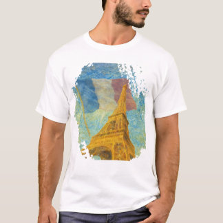 Golden Eiffel Tower T‑Shirt T-shirt