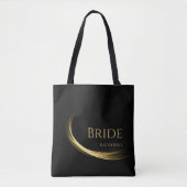 Golden Elegance-bruid- Tote Bag (Voorkant)