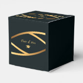 Golden Elegance Class Of Photo Graduation Bedankdoosjes (Achterkant)