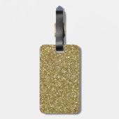 Golden Elegance Decor Bagagelabel (Achterkant verticaal)